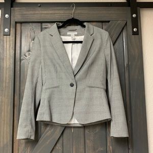 H&M Women’s Gray Blazer Suit Jacket size 6